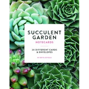 Chronicle Books Succulent Garden Notecards (Photography Notecards, Cards for Plant Lovers, Gift for Gardeners): 20 Different Cards and Envelopes Chronicle Books Succulent Garden Notecards (Photography Notecards, Cards for Plant Lovers, Gift for Gardeners): 20 Different Cards and Envelopes