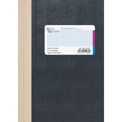 König & Ebhardt 8615224 Business Book A5 Squared 80 g/m² 192 Blatt König & Ebhardt 8615224 Business Book A5 Squared 80 g/m² 192 Blatt