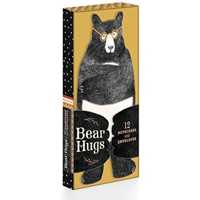 Chronicle Books Bear Hugs: 12 Notecards and Envelopes Chronicle Books Bear Hugs: 12 Notecards and Envelopes