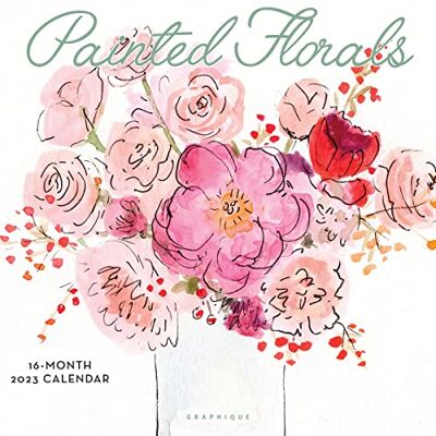 Graphique Painted Florals 2023 12 x 24 Inch Monthly Square Wall Calendar de France Art Paintings Floral Design Graphique Painted Florals 2023 12 x 24 Inch Monthly Square Wall Calendar de France Art Paintings Floral Design
