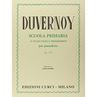 Scuola Primaria Op. 176 (Finizio) Piano Book Scuola Primaria Op. 176 (Finizio) Piano Book