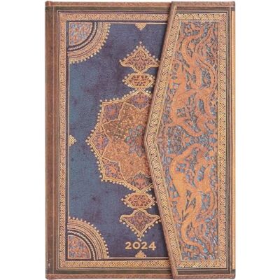 Paperblanks 12-Month Calendar 2024 Safavid Indigo Vertical Mini (100 × 140 mm) Paperblanks 12-Month Calendar 2024 Safavid Indigo Vertical Mini (100 × 140 mm)
