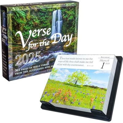 Mustard Seed Messages Verse for the Day Calendar 2025 Daily Bible Calendar with KJV Scripture 365 Pages Mustard Seed Messages Verse for the Day Calendar 2025 Daily Bible Calendar with KJV Scripture 365 Pages