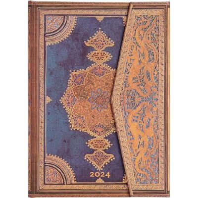 Paperblanks 12-Month Calendar 2024 Safavid Indigo Verso Midi (130 × 180 mm) Paperblanks 12-Month Calendar 2024 Safavid Indigo Verso Midi (130 × 180 mm)
