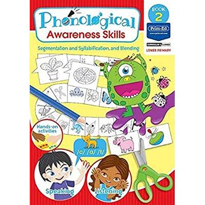 Prim-Ed Publishing Phonological Awareness Segmentation and Syllabification, and Blending: Book 2 Prim-Ed Publishing Phonological Awareness Segmentation and Syllabification, and Blending: Book 2