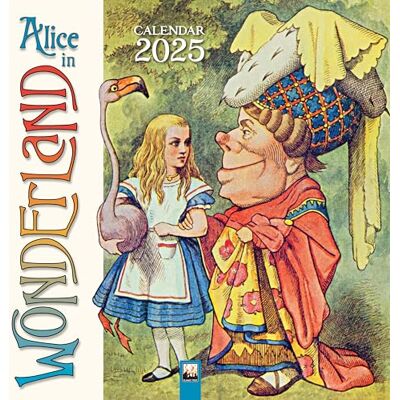 Flame Tree Calendars Alice's Adventures in Wonderland Wall Calendar 2025 (Art Calendar) Flame Tree Calendars Alice's Adventures in Wonderland Wall Calendar 2025 (Art Calendar)