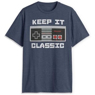 Nintendo Men's Keep It Classic T-Shirt T-Shirt Nintendo Men's Keep It Classic T-Shirt T-Shirt