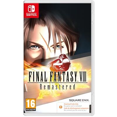 Final Fantasy VIII Remastered Switch Code in box Final Fantasy VIII Remastered Switch Code in box