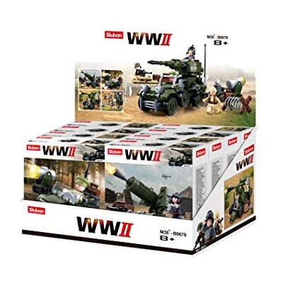 Sluban Wii- 4-in-1 Army Display Box (8 Pieces) Sluban Wii- 4-in-1 Army Display Box (8 Pieces)
