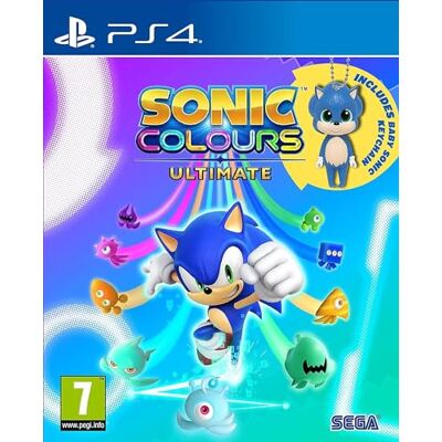 Sonic Colours Ultimate with Baby Sonic Keychain (Exclusive to Amazon.co.UK) (PS4) Sonic Colours Ultimate with Baby Sonic Keychain (Exclusive to Amazon.co.UK) (PS4)