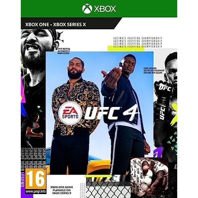 UFC 4 XBOX ONE VideoGame English UFC 4 XBOX ONE VideoGame English