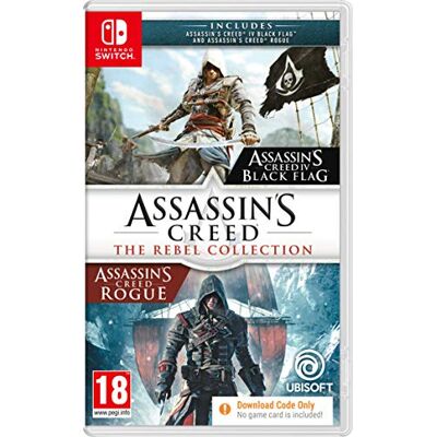 Assassins Creed Rebel Collection (Code in Box) (Nintendo Switch) Assassins Creed Rebel Collection (Code in Box) (Nintendo Switch)