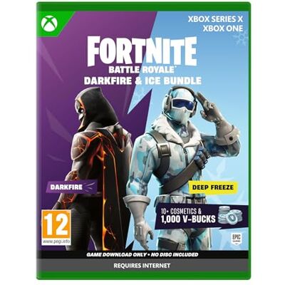 Fortnite – Darkfire & Ice Bundle (Download Code in Box) Xbox Fortnite – Darkfire & Ice Bundle (Download Code in Box) Xbox