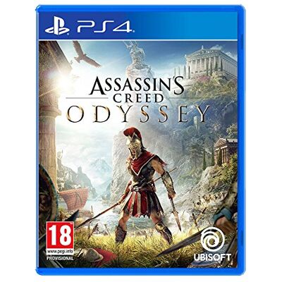 Ubisoft Assassin's Creed Odyssey video game, PlayStation 4, French box version Ubisoft Assassin's Creed Odyssey video game, PlayStation 4, French box version