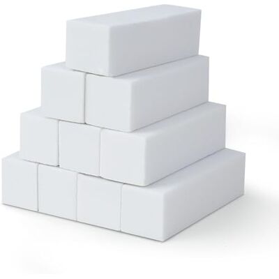 Kolamom Set of 10 Nail File Nail Polishing Blocks, Buffer for Nail Art Tips, Professional Polishing File for Sanding Acrylic or Natural Gel Nails, 4 Washable Sides for Manicure Kolamom Set of 10 Nail File Nail Polishing Blocks, Buffer for Nail Art Tips, Professional Polishing File for Sanding Acrylic or Natural Gel Nails, 4 Washable Sides for Manicure