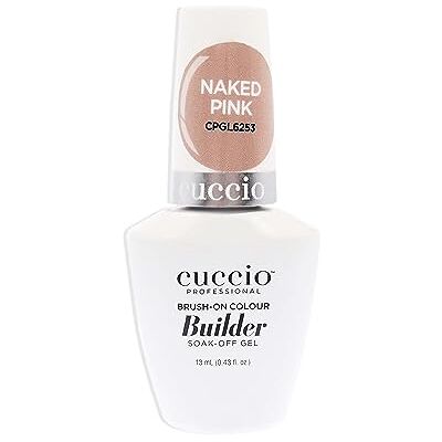 Cuccio Builder Gel for Nails 13ml, Hard Builder Gel for Nail Extensions, Nail Sculpting, Overlay, Nail Strengthening, UV/LED Cure, Professional Salon Use, Naked Pink Cuccio Builder Gel for Nails 13ml, Hard Builder Gel for Nail Extensions, Nail Sculpting, Overlay, Nail Strengthening, UV/LED Cure, Professional Salon Use, Naked Pink