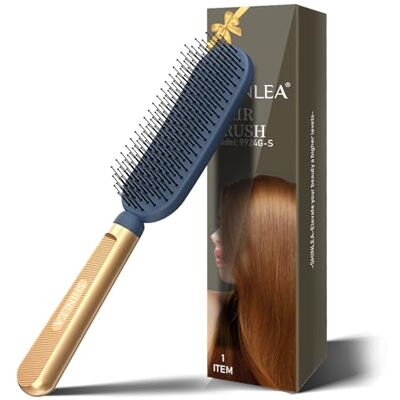 SHINLEA Detangler Hair Brush For Wet & Dry Hair, Blow-Drying Styling Hairbrush for Women, Men, kids, Reduces Breakage, Eliminates Knots, Ball Tipped Bristles Hairbrush SHINLEA Detangler Hair Brush For Wet & Dry Hair, Blow-Drying Styling Hairbrush for Women, Men, kids, Reduces Breakage, Eliminates Knots, Ball Tipped Bristles Hairbrush