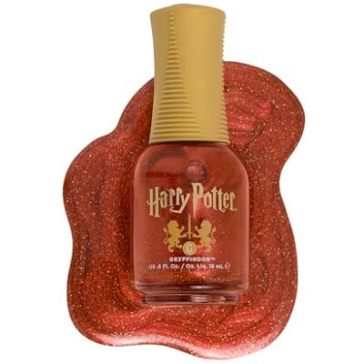 Orly x Harry Potter Prisma Nail Polishes Enchanting Gryffindor, Ravenclaw, Slytherin & Hufflepuff House Colors Shimmery Nail Lacquers that Glitter and Glow 0.6fl oz (Gryffindor) Orly x Harry Potter Prisma Nail Polishes Enchanting Gryffindor, Ravenclaw, Slytherin & Hufflepuff House Colors Shimmery Nail Lacquers that Glitter and Glow 0.6fl oz (Gryffindor)