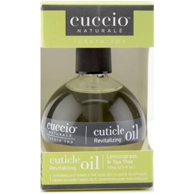 Cuccio Lemongrass & Tea Tree Cuticle Oil 2.3oz, Nail & Cuticle Treatment with Vitamin E, Jojoba & Almond Oils, Strengthens, Repairs & Promotes Healthy Nail Growth Cuccio Lemongrass & Tea Tree Cuticle Oil 2.3oz, Nail & Cuticle Treatment with Vitamin E, Jojoba & Almond Oils, Strengthens, Repairs & Promotes Healthy Nail Growth