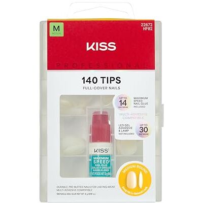 Kiss 140 COUNT NAILS EARTHLY Kiss 140 COUNT NAILS EARTHLY