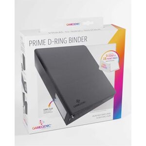 Gamegenic Prime D-Ring-Binder Black Trading Card Game Accessory Gamegenic Prime D-Ring-Binder Black Trading Card Game Accessory