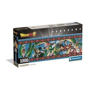 Clementoni 37058 Jigsaw Puzzle 1000 Pieces for Adults and Teenagers, Special Series, Anime Dragonball Theme, Poster Included, Compact Box, Gift Idea for Men and Women, Made in Italy, 98 x 33 cm Clementoni 37058 Jigsaw Puzzle 1000 Pieces for Adults and Teenagers, Special Series, Anime Dragonball Theme, Poster Included, Compact Box, Gift Idea for Men and Women, Made in Italy, 98 x 33 cm