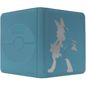 Ultra Pro Pokemon Elite Series: Lucario 9-Pocket Zippered PRO Binder Trading Card Game Accessory Ages 6+ Ultra Pro Pokemon Elite Series: Lucario 9-Pocket Zippered PRO Binder Trading Card Game Accessory Ages 6+