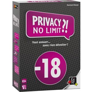 Gigamic Privacy NO Limit (New Format) for 3-8 Players Gigamic Privacy NO Limit (New Format) for 3-8 Players