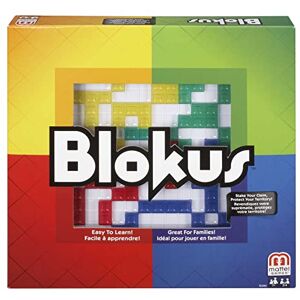 Mattel Blokus, Family Board Game for Kids and Adults for Party Game Night, Strategy Game, Engaging Gift for Kids, 2 to 4 Players, Ages 7 and Up, BJV44 Mattel Blokus, Family Board Game for Kids and Adults for Party Game Night, Strategy Game, Engaging Gift for Kids, 2 to 4 Players, Ages 7 and Up, BJV44