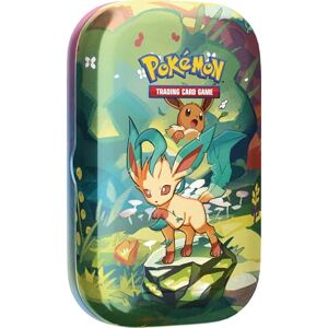 Pokémon TCG: Scarlet & Violet—Prismatic Evolutions Mini Tin – Leafeon (2 Booster Packs & 1 Coin) Pokémon TCG: Scarlet & Violet—Prismatic Evolutions Mini Tin – Leafeon (2 Booster Packs & 1 Coin)