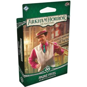 Asmodee , Arkham Horror: The Card Game André Patel, Investigator Deck Expansion, German Version, Cooperative Expert Game for 1-4 Players from 14 Years, Card Game with 45-180 Minutes Playing Time Asmodee , Arkham Horror: The Card Game André Patel, Investigator Deck Expansion, German Version, Cooperative Expert Game for 1-4 Players from 14 Years, Card Game with 45-180 Minutes Playing Time