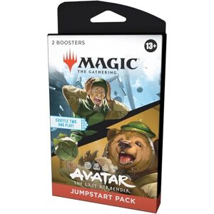 Magic: The Gathering Avatar: The Last Airbender Jumpstart Booster 2-Player Card Game for Ages 13+ Magic: The Gathering Avatar: The Last Airbender Jumpstart Booster 2-Player Card Game for Ages 13+