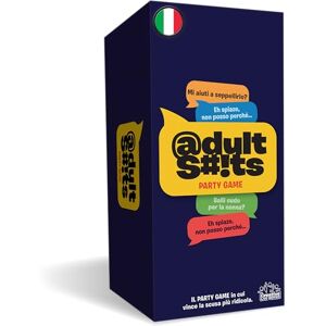 Asmodee Adult Shits, Board Game, Fun Game for Adults, Black Humor, 18+ Years, 3-6 Players, 30 min, Italian Edition Asmodee Adult Shits, Board Game, Fun Game for Adults, Black Humor, 18+ Years, 3-6 Players, 30 min, Italian Edition