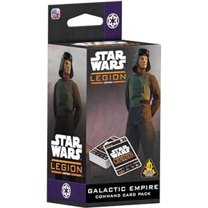 Asmodee Star Wars: Legion Galactic Empire Command Card Pack Board Game Ages 14+ 2 Players 90+ Minutes Playing Time Asmodee Star Wars: Legion Galactic Empire Command Card Pack Board Game Ages 14+ 2 Players 90+ Minutes Playing Time