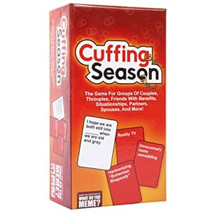 WHAT DO YOU MEME? Cuffing Season – The Party Game for Groups of Couples, Throuples, Friends with Benefits, Situationships, Partners, Spouses and More WHAT DO YOU MEME? Cuffing Season – The Party Game for Groups of Couples, Throuples, Friends with Benefits, Situationships, Partners, Spouses and More