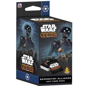 Asmodee Star Wars: Legion Separatist Alliance Card Pack Board Game Ages 14+ 2 Players 90+ Minutes Playing Time Asmodee Star Wars: Legion Separatist Alliance Card Pack Board Game Ages 14+ 2 Players 90+ Minutes Playing Time