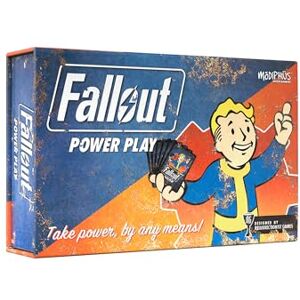 Modiphius Fallout: Power Play Competitive Card Game Ages 14+ 2-4 Players 30-45+ Minutes Playing Time Modiphius Fallout: Power Play Competitive Card Game Ages 14+ 2-4 Players 30-45+ Minutes Playing Time