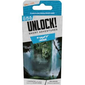 Asmodee Unlock! Short 5 In Pursuit of Cabrakan Card Game Ages 10+ 1-6 Players 30 Minutes Playing Time Asmodee Unlock! Short 5 In Pursuit of Cabrakan Card Game Ages 10+ 1-6 Players 30 Minutes Playing Time