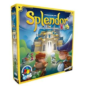 Space Cowboys Asmodee Splendor Kids Board Game Ages 6+ 2-4 Players 30 Minutes Playing Time Space Cowboys Asmodee Splendor Kids Board Game Ages 6+ 2-4 Players 30 Minutes Playing Time