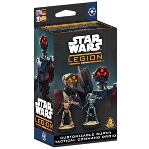 Asmodee Star Wars: Legion Customisable Super Tactical Command Droid Miniature Board Game Ages 14+ 2 Players 90+ Minutes Playing Time Asmodee Star Wars: Legion Customisable Super Tactical Command Droid Miniature Board Game Ages 14+ 2 Players 90+ Minutes Playing Time