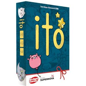 Studio Supernova Ito Card Game, Cooperative Party Game of Discussions and Opinions, 2-10 Players, 8+, Italian Edition Studio Supernova Ito Card Game, Cooperative Party Game of Discussions and Opinions, 2-10 Players, 8+, Italian Edition