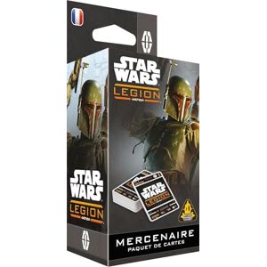Asmodee Star Wars: Legion – Mercenary (Card Pack) Mercenary Cards AMG Board games Miniatures Game 2 Players 14 + French Version Asmodee Star Wars: Legion – Mercenary (Card Pack) Mercenary Cards AMG Board games Miniatures Game 2 Players 14 + French Version