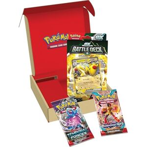 Pokémon TCG: Ampharos ex Battle Deck & 2 Booster Bundle (Ready-to-Play 60-Card Deck) Pokémon TCG: Ampharos ex Battle Deck & 2 Booster Bundle (Ready-to-Play 60-Card Deck)