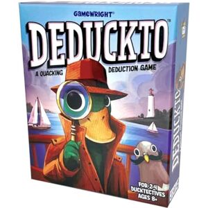 Gamewright Deduckto Family Card Game Ages 8+ 2-5 Players 15+ Minutes Playing Time Gamewright Deduckto Family Card Game Ages 8+ 2-5 Players 15+ Minutes Playing Time