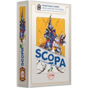 IELLO Scopa Card Game Ages 8+ 2-4 Players 30 Minutes Playing Time IELLO Scopa Card Game Ages 8+ 2-4 Players 30 Minutes Playing Time