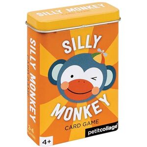 Petit Collage Silly Monkey Kids Card Game – Exciting and Colorful Family Game with Sturdy Storage Tin Included – Easy to Play – Perfect Travel Game for Kids – 2-4 Players, Ages 4+ Petit Collage Silly Monkey Kids Card Game – Exciting and Colorful Family Game with Sturdy Storage Tin Included – Easy to Play – Perfect Travel Game for Kids – 2-4 Players, Ages 4+