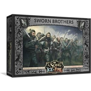 CMON A Song of Ice and Fire: Night's Watch Sworn Brothers Expansion Miniatures Board Game Ages 14 Plus 2 Players 45-60 Minutes Playing Time CMON A Song of Ice and Fire: Night's Watch Sworn Brothers Expansion Miniatures Board Game Ages 14 Plus 2 Players 45-60 Minutes Playing Time