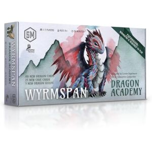Stonemaier Games Wyrmspan Dragon Academy Board Game Expansion Ages 14+ 1-5 Players 90 Minutes Playing Time Stonemaier Games Wyrmspan Dragon Academy Board Game Expansion Ages 14+ 1-5 Players 90 Minutes Playing Time