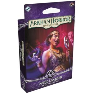 Asmodee , Arkham Horror: The Card Game Marie Lambeau, Investigator Deck Expansion, German Version, Cooperative Expert Game for 1-4 Players Aged 14 and Above, Card Game with 45-180 Minutes Playing Asmodee , Arkham Horror: The Card Game Marie Lambeau, Investigator Deck Expansion, German Version, Cooperative Expert Game for 1-4 Players Aged 14 and Above, Card Game with 45-180 Minutes Playing