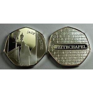 The Commemorative Coin Company JACK THE RIPPER, WHITECHAPEL Silver Commemorative Coin Albums/50p Collectors, Coin Hunt. The Commemorative Coin Company JACK THE RIPPER, WHITECHAPEL Silver Commemorative Coin Albums/50p Collectors, Coin Hunt.